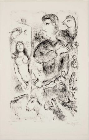 リトグラフ Chagall - Création