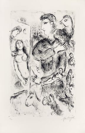リトグラフ Chagall - Création
