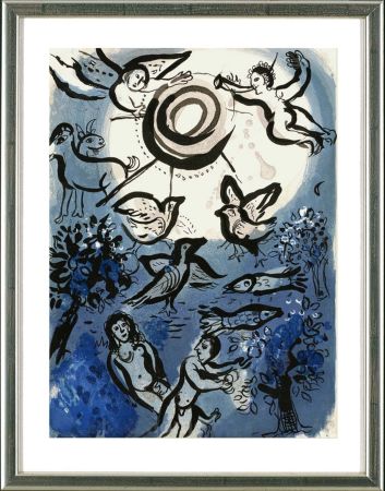 リトグラフ Chagall - Création (Schöpfung), 1960