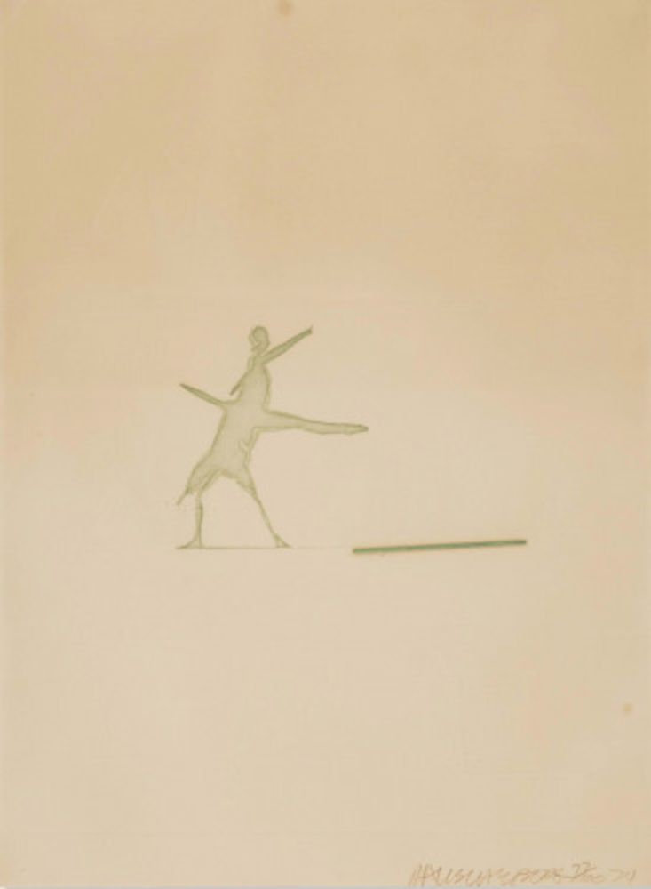 多数の Rauschenberg - Cunningham Relief (from the Merce Cunningham portfolio)