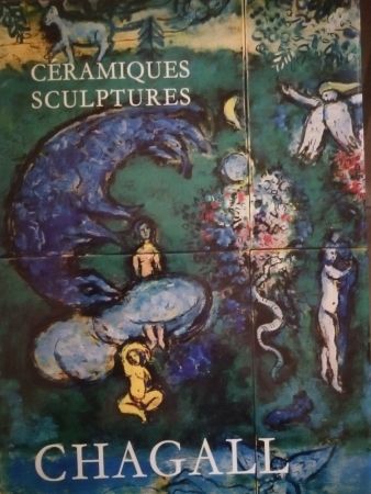 挿絵入り本 Chagall - Céramiques Sculptures