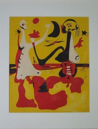 ステンシル Miró - D' ACI I D'ALLA