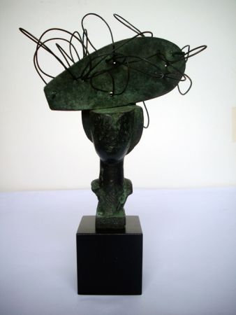 モノタイプ Valdés - Dame en bronze