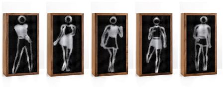 多数の Opie - Dancing figure (set of 5)