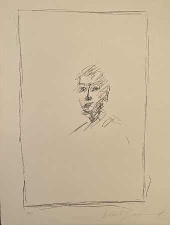 リトグラフ Giacometti - Dans Le Miroir