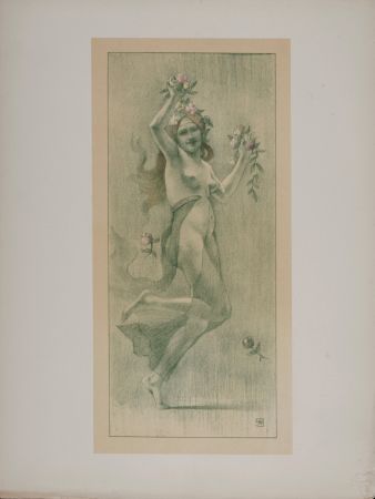 リトグラフ Rassenfosse - Danse, 1897