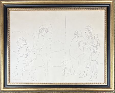 リトグラフ Picasso - Danse Des Banderilles