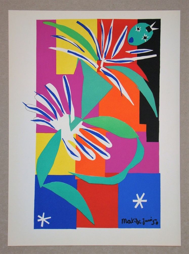 リトグラフ Matisse (After) - Danseuse Créole - 1950