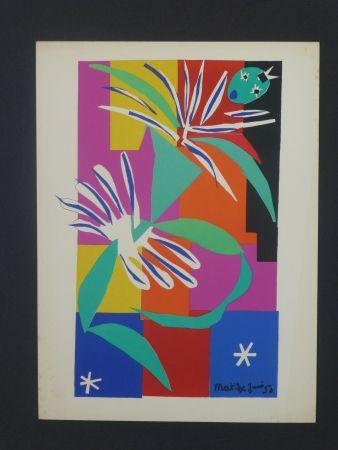 リトグラフ Matisse - Danseuse créole, 1950