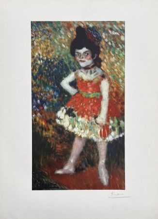リトグラフ Picasso - Danseuse naine (Barcelona Suite)