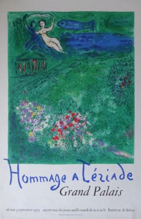 挿絵入り本 Chagall - Daphnis et Chloé, le Verger de l'amour