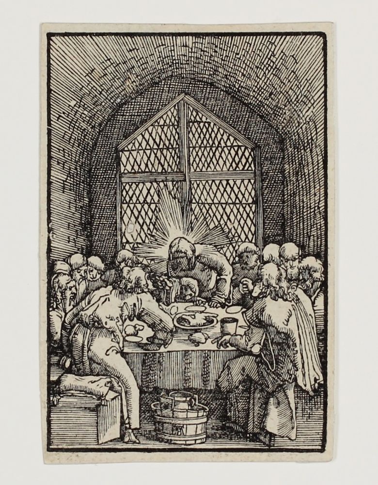 木版 Altdorfer - Das letzte Abendmahl (The last Supper)