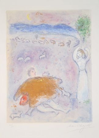リトグラフ Chagall - D.C Daphne And Chloe - M317