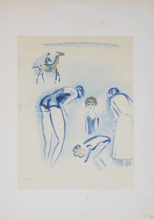 リトグラフ Van Dongen - Deauville, 1925 - Scarce!