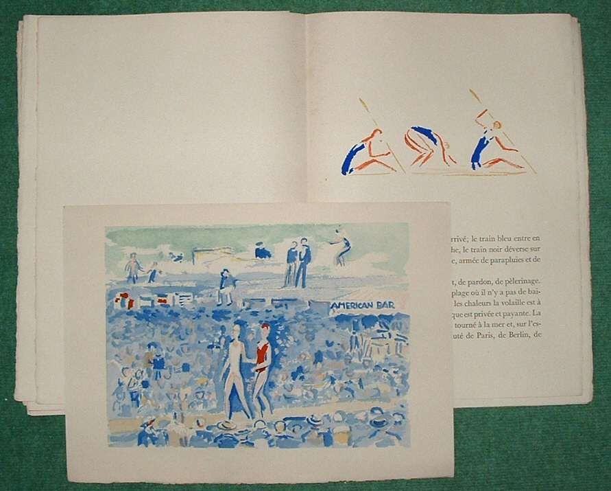 挿絵入り本 Van Dongen - DEAUVILLE par Paul Poiret. 10 AQUARELLES DE VAN DONGEN (1931)