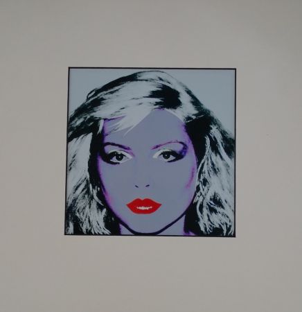 シルクスクリーン Warhol - Debbie Harry