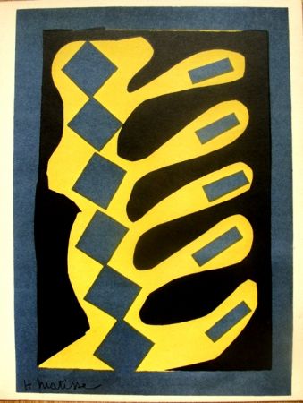 リトグラフ Matisse - Decoupages pour le XXe  Siecle