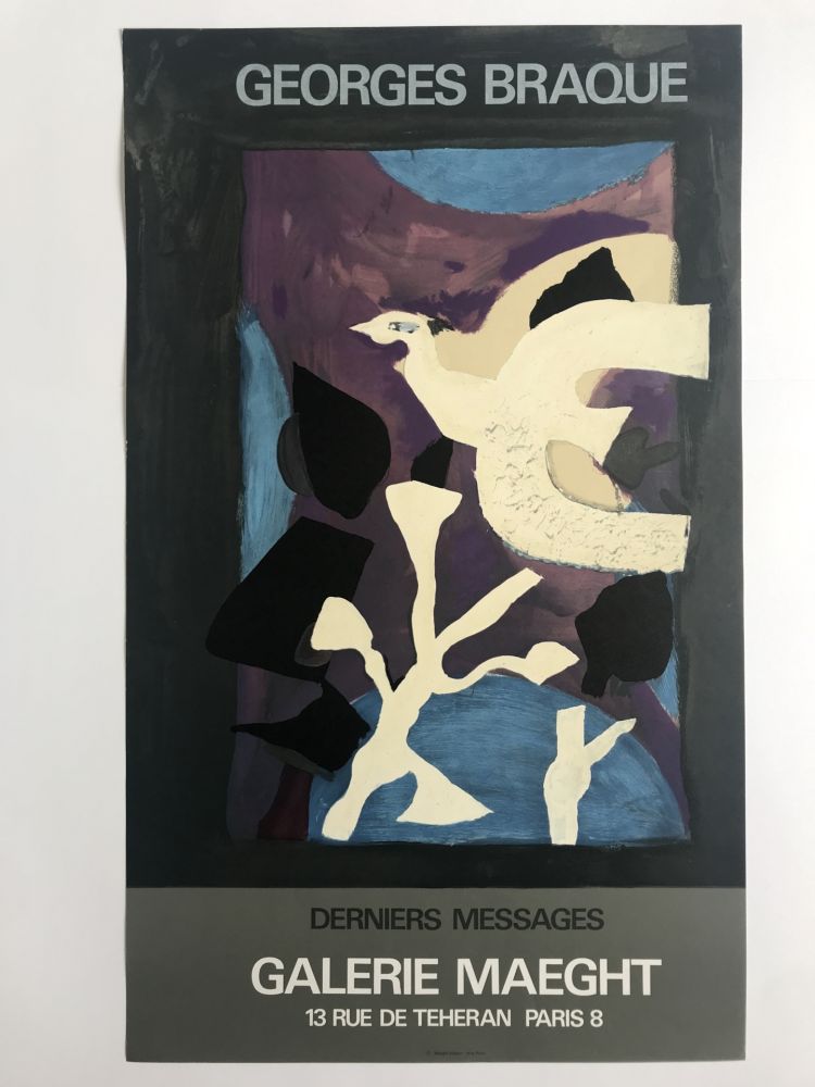 掲示 Braque - Derniers Messages / Galerie Maeght