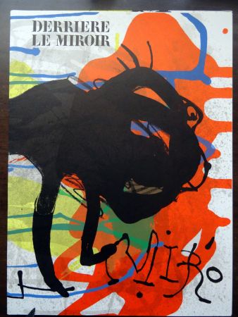 挿絵入り本 Miró - DERRIÈRE LE MIROIR N°203 ''SOBRETEIXIMS ET SACS''