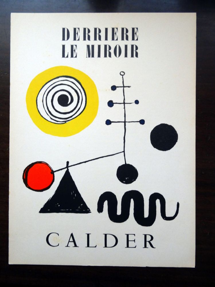 挿絵入り本 Calder - DERRIÈRE LE MIROIR N°31
