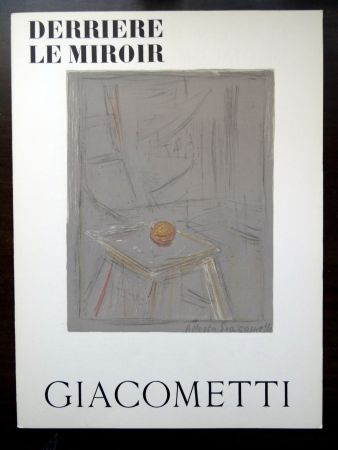 挿絵入り本 Giacometti - DERRIÈRE LE MIROIR N°65