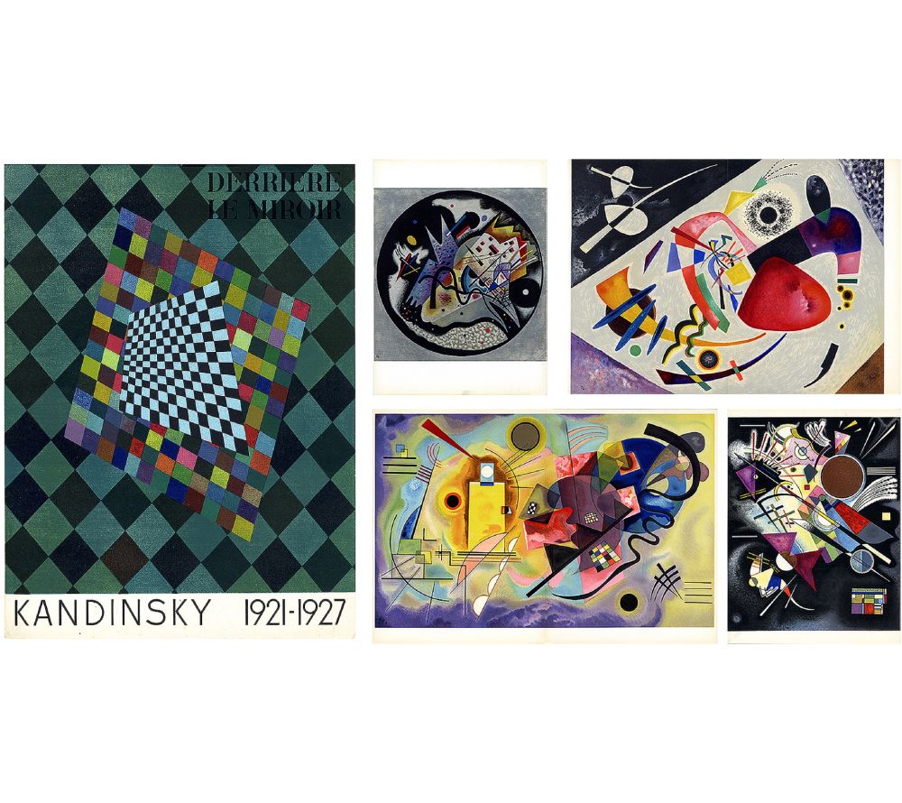 挿絵入り本 Kandinsky - DERRIÈRE LE MIROIR N° 118. KANDINSKY 1921-1927 (1960)