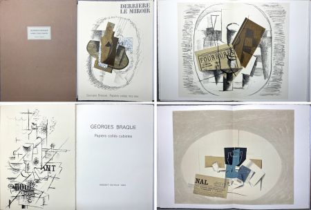 挿絵入り本 Braque - DERRIÈRE LE MIROIR n° 138. GEORGES BRAQUE 