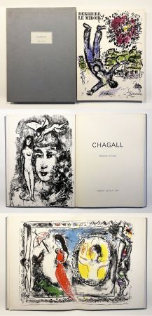 挿絵入り本 Chagall - DERRIÈRE LE MIROIR N° 147. CHAGALL. DE LUXE SUR ARCHES. 3 lithographies (1964)
