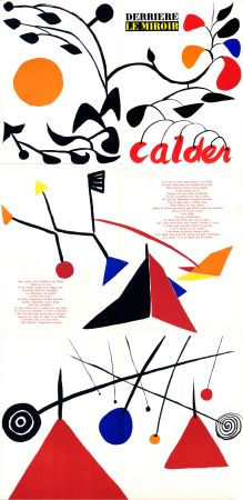 挿絵入り本 Calder - DERRIÈRE LE MIROIR N° 69-70. CALDER. Octobre-novembre 1954.