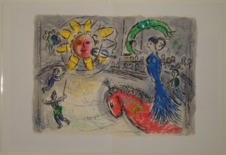 挿絵入り本 Chagall - DERRIÈRE LE MIROIR, No 235. 