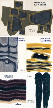 挿絵入り本 Ubac - DERRIÈRE LE MIROIR. UBAC. Collection complète des 9 volumes de la revue consacrés à Raoul Ubac (de 1950 à 1982).