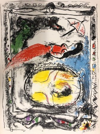 リトグラフ Chagall - Derrière le Miroir
