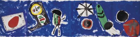 リトグラフ Miró - Derrière le Miroir 57 / 58 / 59.  Joan Miró