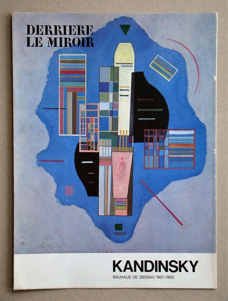 挿絵入り本 Kandinsky - Derrière le Miroir n°154 Bauhaus de Dessau 1965