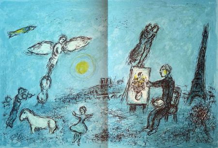 挿絵入り本 Chagall - Derrière le Miroir n.°246 mai 1981