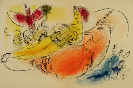 挿絵入り本 Chagall - Derrière le Miroir n.99/100