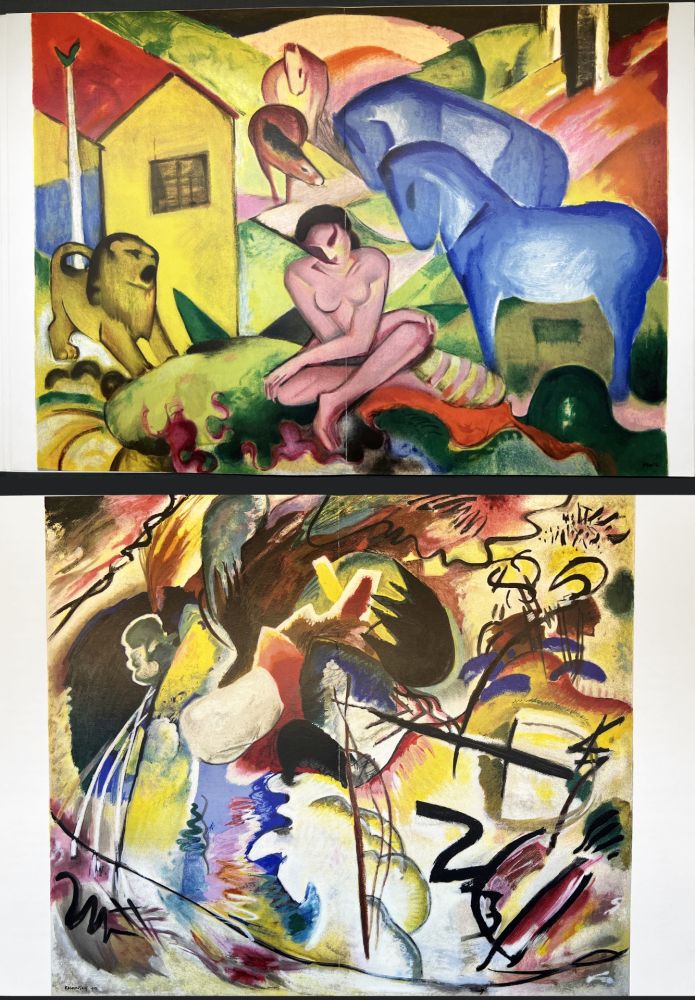 挿絵入り本 Kandinsky - Derrière le Miroir n° 133-134. DER BLAUE REITER (1962).