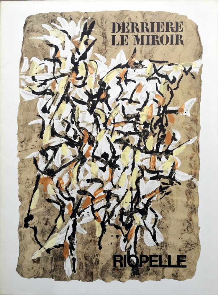 挿絵入り本 Riopelle - Derrière le Miroir n. 160