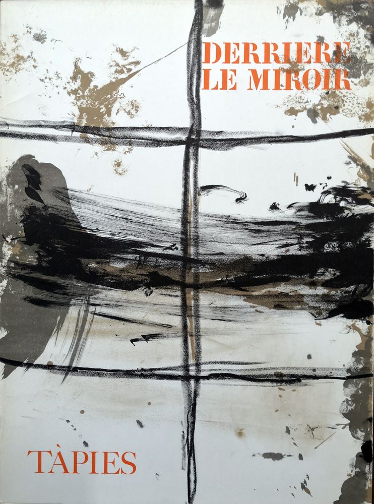 挿絵入り本 Tàpies - Derrière le Miroir n. 168. Novembre 1967.