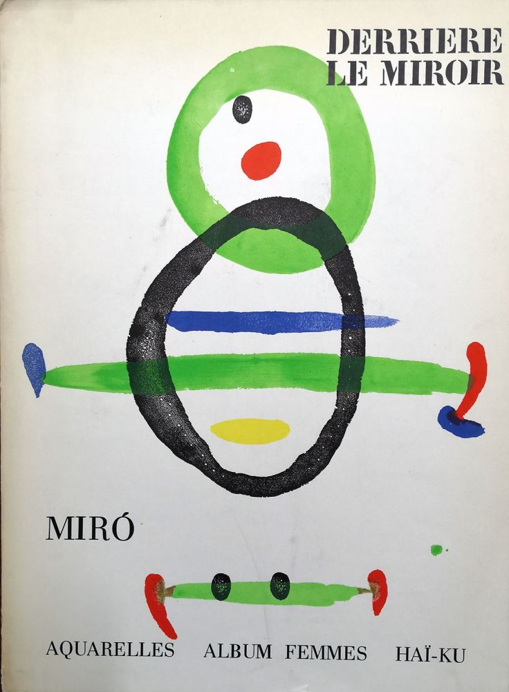 挿絵入り本 Miró - Derrière le Miroir n. 169