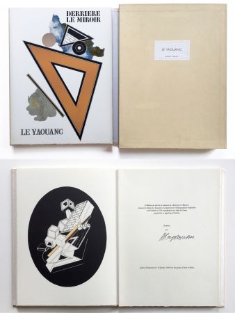 挿絵入り本 Le Yaouanc - Derrière le miroir, n° 176. Le Yaouanc.‎ 1969. TIRAGE DE LUXE SIGNÉ.