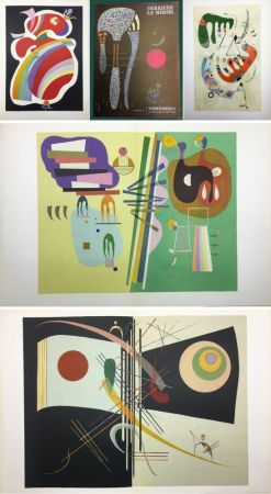 挿絵入り本 Kandinsky - Derrière le Miroir n° 179 : KANDINSKY, Période Parisienne (1934-1944) avec 5 lithographies en couleurs.