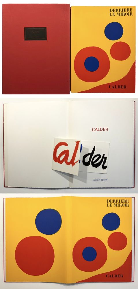 挿絵入り本 Calder - Derrière Le Miroir n° 201. 