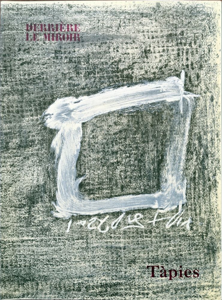 挿絵入り本 Tàpies - Derrière le Miroir n. 234