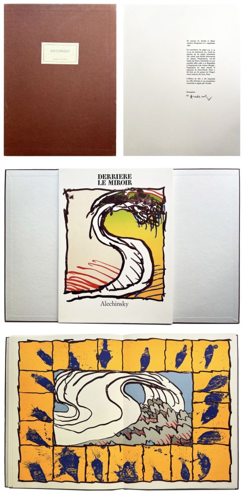 挿絵入り本 Alechinsky - Derrière le Miroir n° 247. ALECHINSKY. DELUXE SIGNÉ (1981)