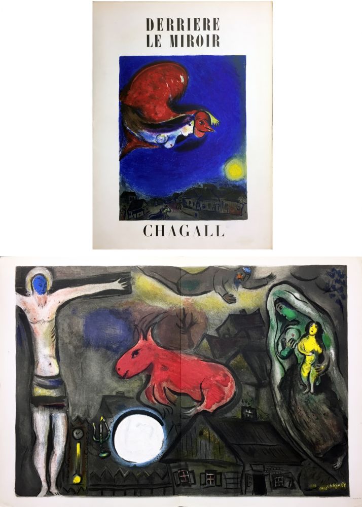 挿絵入り本 Chagall - Derrière Le Miroir n° 27-28. CHAGALL. Mars-Avril 1950