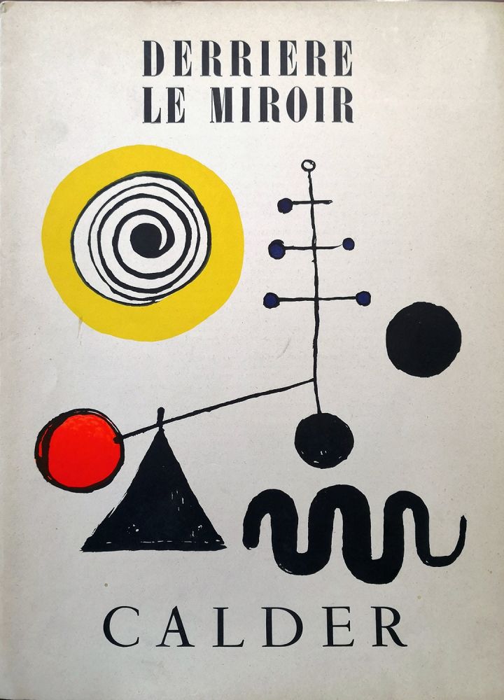 挿絵入り本 Calder - Derrière le Miroir n. 31