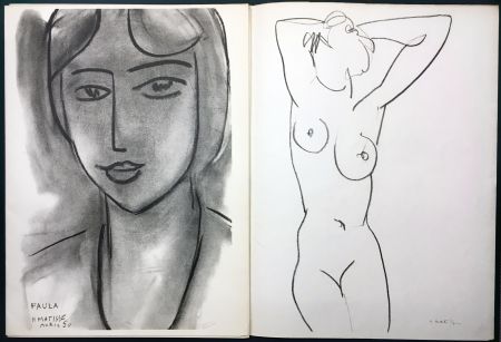 挿絵入り本 Matisse - Derrière le Miroir n° 46-47. MATISSE. Mai 1952. 1ère Édition.
