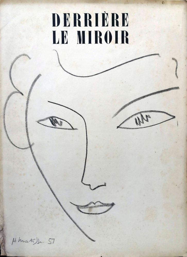 挿絵入り本 Matisse - Derrière le Miroir n. 46. Mai 1952