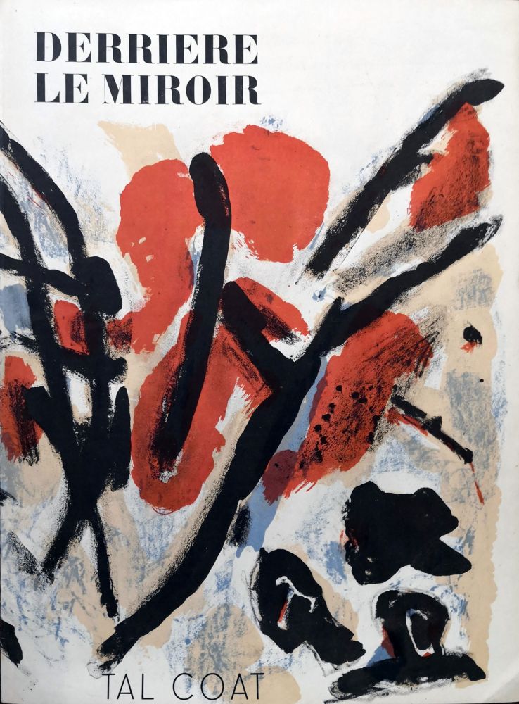 挿絵入り本 Tal Coat - Derrière le Miroir n. 64. Avril 1964